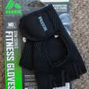 RBX Weight Lifting Gloves Gym Fitness Workout, Anti Slip Palm Protection Half Finger Exercise Glove for Powerlifting Deadlifting Bodybuilding Calisthenics Cycling Rowing Climbing Training, Men Women, Size M