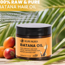 Batana Oil for Hair Growth, Batana Oil Paste, Unrefined Batanas Oils, Batanas Natural Hair Growth Oils, Strengthens Hair, Nourishes and Moisturizes for Women & Men, 3.7 Ounce (1PCS)