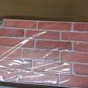 COMSTICKC 3D Faux Brick Wall Panels Peel and Stick, 12 Pcs 22.8" x 11.8", 30x40 CM