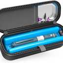 SHBC Upgraded Cold Effect PCM Insulin Pen Carrying Case Portable Medical Cooler Bag for Diabetes Convenient to Changing Needles with Each Injection (Black)