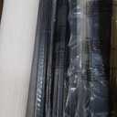 Veken 55 Inch Large Electric Standing Desk, Heights Adjustable, Sit to Stand Up, Work Home Office Computer Table for Study, Walking Pad, Writing, and Games, Wooden Desktop Desks, Brown