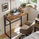 VASAGLE Folding Desk, Small Computer Desk, Foldable Table 31.5 Inch