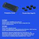 HEYSTOP Carrying Case for Nintendo Switch 2,Portable Travel Case for Nintendo Switch 2 Accessories with Screen Protector*1,Protective Cover*1,Thumb Caps*6,Large Space with 12 Game Card Slot,Hard Shell (Middle Bag Kit)