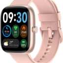 Smart Watch for Women, 1.83" HD Touchscreen Fitness Tracker, Bluetooth Calling, 110+ Sports Modes, Heart Rate SpO2 Sleep Monitor, DIY Dial, IP67 Waterproof, Compatible with Android & iOS