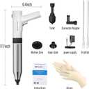 Electric Toilet Plunger, Unclog In One Shot, Remover For Bathroom, Kitchen Pipes Clog, High Pressure Air Plungers For Bathroom Heavy Duty