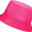 Rosoz 1 & 2 Pack Bucket Hat for Women Men Summer Travel Beach Sun Hat Outdoor Cap Unisex Bucket Hats