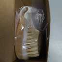 POPCHOSE Dry Brushing Body Brush, Natural Bristle Dry Skin Exfoliating Brush Body Scrub for Flawless Skin, Cellulite Reduction, Lymphatic Drainage and Blood Circulation Improvement (1 Count (Boar Bristles))