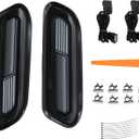 LED Hood Side Maker Light Compatible with 2019-2024 Dodge RAM 1500 Vent Scoop Light (No Rebel TRX RHO) Hood Vent Lamp Replacement for 2019-2024 Dodge RAM 1500 Accessories