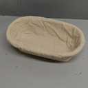 DOYOLLA Bread Proofing Baskets Set of 2 10 inch Oval Shaped Dough Proofing Bowls w/Liners Perfect for Professional & Home Sourdough Bread Baking