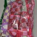 wegreeco Washable Female Dog Diapers Highly Absorbent Reusable Diapers for Dog in Heat Period Diapers, 3 Pack (Checkerboard Red, Purple, Coffee, X-Large) 