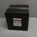 Morejoy 100pcs Gold Plastic Plates - Clear Gold Disposable Plates - 7.5 inch clear and gold dessert plates, Clear Plastic Plates with Gold Rim for Weddings & Parties & Shower