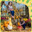 Coume Banana Porch Goose Outfit Summer Clothes for 23" High Cement or Plastic Goose for Lawn Clothing Porch Garden Yard Costume Duck Decorations Halloween Decor