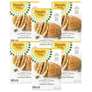 Simple Mills Almond Flour Baking Mix, Artisan Bread Mix - Gluten Free, Plant Based, Paleo Friendly, 10.4 Ounce (Pack of 6) (EXP 04/02/27)