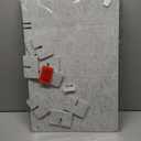 Desk Privacy Panel Set, Desk Partition Cubicle Wall Freestanding Noise-Reduction Panels Room Divider, Soundproof Partition with Support Feet for Office or Home Use (Light Grey, 40 * 60 cm)