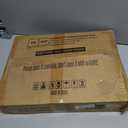 Double Rods Clothes Rack, Rolling Clothing Rack for Hanging Clothes Portable Wardrobe Rack, Metal Garment Rack Sturdy Coat Rack for Bedroom Laundry Living Room, Black