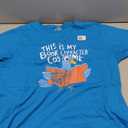 This is My Book Character Costume Funny Pigeon Kids Reading T-Shirt, Medium Blue