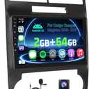 [2+64G] for Dodge Charger and for Dodge Magnum 2005-2007 Android Radio with DSP - 9 inch Touchscreen Car Radio - Wireless Carplay and Android Auto, Mirror Link, WiFi, GPS, SWC + Canbus + Backup Camera