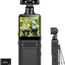 Body Camera with Audio and Video Recording Mini Wearable Body Worn Cam Portable Small Personal Camcorder Sport Action Outdoor Video Recorder (128GB)