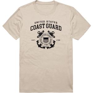 Rapiddominance Basic Licensed Military Tees (Beige, S)