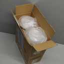 [48Set - 16oz.] Plastic Deli Food Storage Containers With Plastic Lids, Disposable togo containers for soup, Meal Prep, Slime | BPA Free | Stackable | Leakproof | Microwave | Dishwasher | Freezer Safe