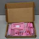 E-cowlboy Door Hinge Cover Trim Exterior Accessories for Jeep Wrangler JK JKU Sport Rubicon Sahara X Unlimited 2-Door & 4-Door 2007-2018 (Pink 8PCS)