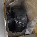 FLOWERCAT 100PCS Clear  Plastic Plates - Heavy Duty Plastic Plates Disposable -Straw hat plate for Birthday party &Wedding - Serve for 50Guests Party(10inch & 7inch)(Smoke Gray)