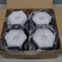 Led Garage Lights 4 Pack 200W Super Bright Ceiling Led Shop Lights, E26/E27 Base, 6500K, 22000LM Deformable Garage Light Ideal for Basement, Attic and Workshop