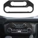Air Conditioning Switch Panel Cover for Bronco Accessories, Center Console A/C Button Trim for 2021-2025 Ford Bronco, Carbon Fiber