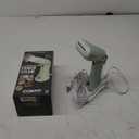 Conair Handheld Garment Steamer for Clothes - Power Steam: Small Size, Big Power - Great for Home, Office, or Travel with Dual Voltage for Worldwide Use, Mint Green