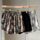 SOLY HUX Women's Plus Size Shorts 3 Pack Y2k Camo Elastic High Waisted Wide Leg Summer Track Shorts Streetwear Multicolor X-Large Plus