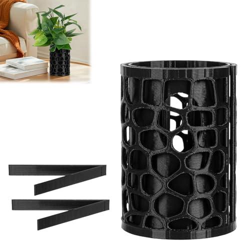 Camera Disguise Vase for Ring Indoor Cam (1st Gen) Camera | Top-Loading Design with Wedge Base | Enhanced View & Natural Fake Plant Cover