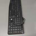 OMOTON Large Print Computer Keyboard Wired with Type-C and USB A Dual Interface, Full Size Keyboard with Oversize Font Key Easy to See and Type Big Letters for Windows, PC, Laptop