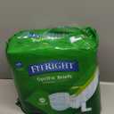 FitRight Adult Diapers, Extra Heavy Absorbency, L (Waist Size 44in-56in), 20 Count, OptiFit Incontinence Briefs for Men and Women, Disposable, Moisture Wicking, Leak Protection,