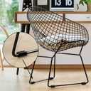 Bucherry Rectangle Chair Leg Floor Protectors Nonslip No Noise 14 mm Bar Stool Leg Floor Protectors Chair Leg Covers for Patio Chairs Metal U Shape Chairs Feet Outdoor Furniture(40 Pcs)