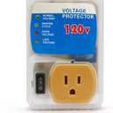 [ETL Listed] BSEED Electronic Surge Protector for Home Appliance, Voltage Protector Suit for Refrigerators and Freezers, Voltage Brownout Outlet 120V 15A 1800Watts