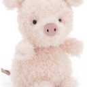 Jellycat Little Pig Stuffed Animal, 7 inches - Farmyard Plush Toy - Classic Children's Gift