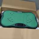 Vibration Plate Exercise Machine for Whole Body Workout, Professional Vibrating Plate with 330lbs Capacity, 5 Preset Programs & Bluetooth for Home Office Lymphatic Drainage & Weight Loss