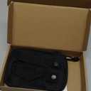 Fire Starter Survival Kit, Larger Ferro Rod with Striker Lanyard 3in Long Flint and Steel, 13.8in Wick Hemp Cord, Multifunctional Bag