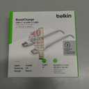 Belkin USB-C to USB-C Fast Charging Cable (1M/3.3ft) for iPhone 17, iPhone 17 Pro, iPhone 16, iPhone 16 Pro, Galaxy S25, S24, Note, Pixel, iPad Pro, Nintendo Switch 2, Carplay & More - White