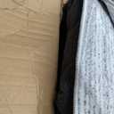 Grey Area Rug Black No Slip