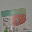 Welnove Upgraded Gel Toe Separators  16-Pack Aloe Vera Extract Infused Silicone Toe Spacers for Straightening Overlapping Toes, Bunions, Calluses  Bunion Corrector for Men and Women (3 Sizes)