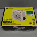 CORSAIR RM850x Shift Fully Modular ATX Power Supply - 80 Plus Gold - ATX 3.1 - PCIe 5.1 - Zero RPM - Modular Side Interface - White