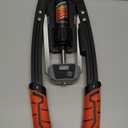 EAST MOUNT Twister Arm Exerciser with Counter Display-Adjustable 22-440lbs Hydraulic Power, Home Chest Expander, Shoulder Muscle Training Fitness Equipment, Arm Exercise Strengthener (Red)