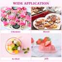 Amosfun Flamingo Cake Mold Set 2 Pcs Silicone Baking Molds for Diy Cakes Desserts Candy and Ice Shapes Non-Stick Flexible 8.5 Inch