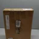 Cat Hammock with Industrial-Grade Suction Cups - Solid Pine Wood Seat, Soft Cushion - 42 lb Capacity (Medium, Brown/White)