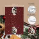 Christmas Gingerbread Man Hand Towels, Gingerbread Man Bathroom DecorXmas Hand Towels Holiday Decorations Christmas Indoor for Home Bathroom Farmhouse16x24 Inch