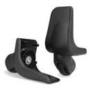 Zoofen 360 Spinner Replacement Luggage Wheel Repairment Suitcase Wheels (Z146) (Z146-Rear Wheel)