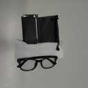 Gaoye Blue Light Glasses for Men - Blocking Square Eyeglasses, Anti UV Ray Computer Gaming Glasses Blue Blockers for Women (Black & Transparent)