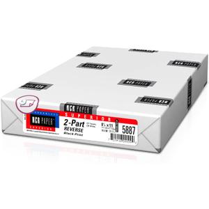 NextDayLabels - Superior Carbon-less NCR, Pre Collated Paper, 500 Sheets Per Pack (8-1/2" x 11" 2 Part Reverse, #5887)