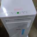 BLACK+DECKER Portable Air Conditioner, 8,500 BTU (5,100 BTU SACC) for Rooms Up To 350 Sq. Ft., Portable AC with Full Function Remote Control & Window Kit, BPACT05SM, White